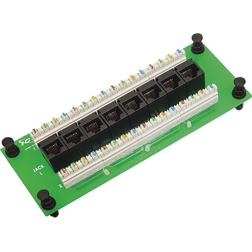 ICC Compact Module, CAT 6 Data, 8-Port Image of H2-RESDPB3C