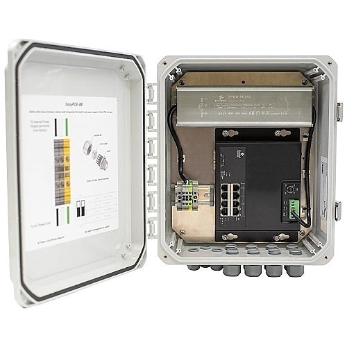 EtherWAN EASYPOEPMT Pole Mounting Kit for EasyPoE Lite Series