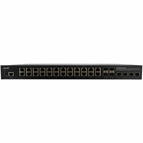 Lantronix SISPM1040-3248-L-LA Managed Hardened POE+ Network Switch with 24 10/100/1000BA Ports