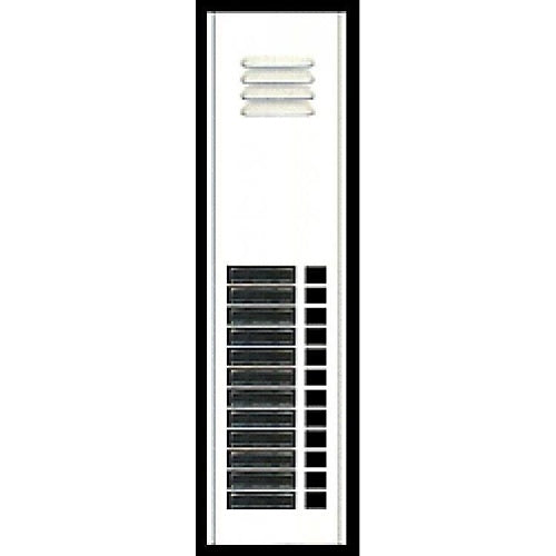 Alpha AM492/12 12-Button Speaker and Power Module, Aluminum