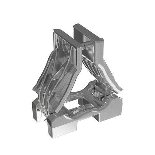 Panduit CCALTR2932-X Cable Cleat, Aluminum, Trefoil Configuration
