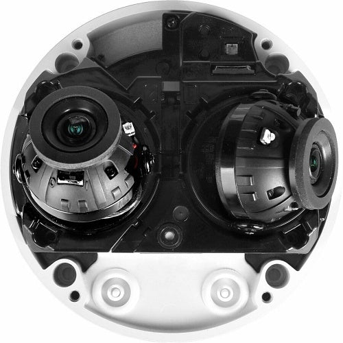 Digital Watchdog DWC-PDS10WI28A MEGApix Ai 10MP IP Dual-Sensor Vandal Dome Camera, 2.8mm Fixed Lens, White