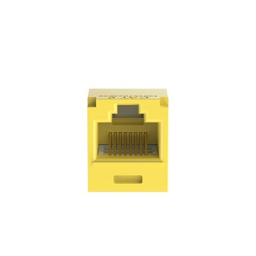 Panduit CJ688TGYL Keystone Jack, Mini-Com Module CAT6 UTP with 8 Position Wiring