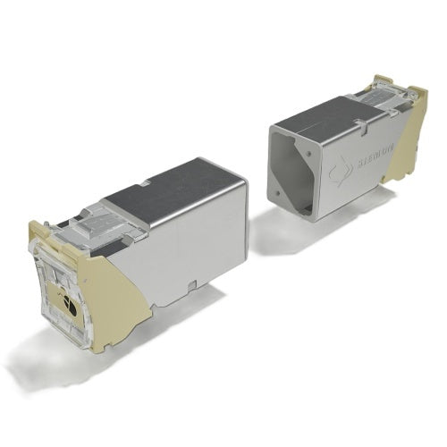 Siemon Z6A-S20 Keystone Jack, Outlet ZMAX Shielded CAT6a RJ45, Ivory