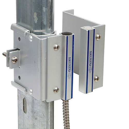 Nascom N505AUTM/ST Overhead Door Rail 2-1/4\\" Mount, Magnet/Switch Set Featuring No Dead Spot Technology, Silver