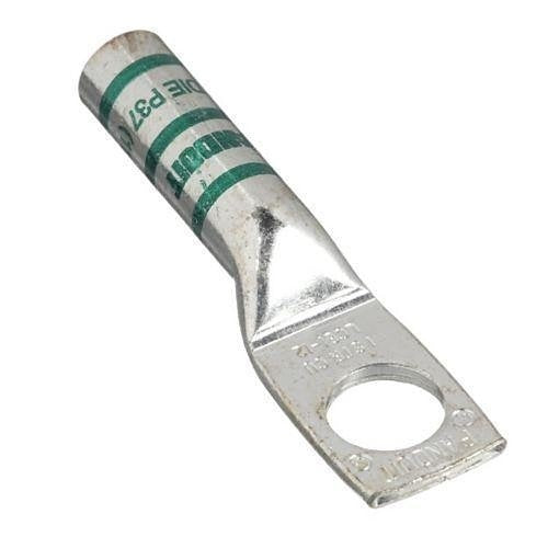 Panduit LCB1-12-E Compression Connector Lug, 1-Hole, #1AWG, Copper