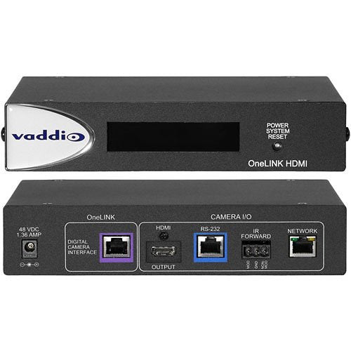 Vaddio RoboSHOT 30E HDBT PTZ 30x Zoom PTZ Camera System, White (999-99630-100W)