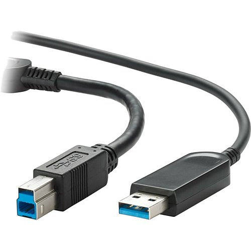 Vaddio USB 3.0 Type Male to Type Male Active Optical Cable, Plenum Rated, 30m, Black (440-1005-067)