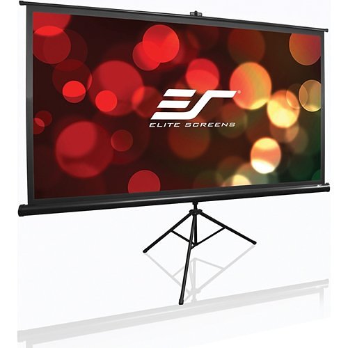 Elite Screens T92UWH 92\\" Diagonal Portable Tripod Screen, Black