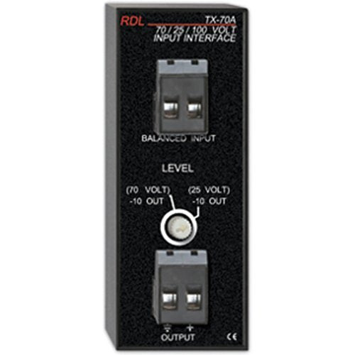 RDL TX-70A Transformer Image of RL-TX70A