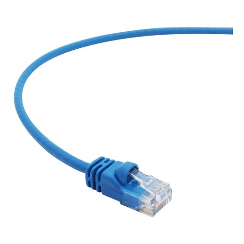 ADI PRO 0E-C6ABL6IN6 CAT6A Slim Patch Cables, 6\\", 6-Pack, Blue