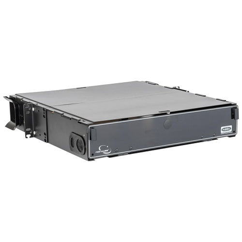 Hubbell FCR2U6SPX FCR-X Series Fiber Rack Mount Enclosure, 2U, 6 LGX Panels, Unloaded
