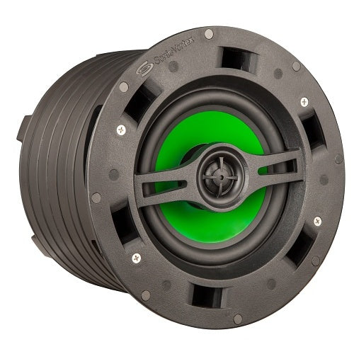 Beale Street IC6-B 6-1/2" In-Ceiling 2-Way Speaker with 1" Silk Dome Pivoting Tweeter