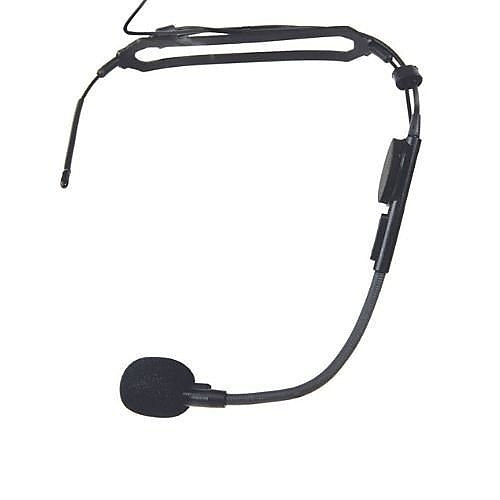 TOA MIC-X33 Electret Condenser Headworn Microphone, Black