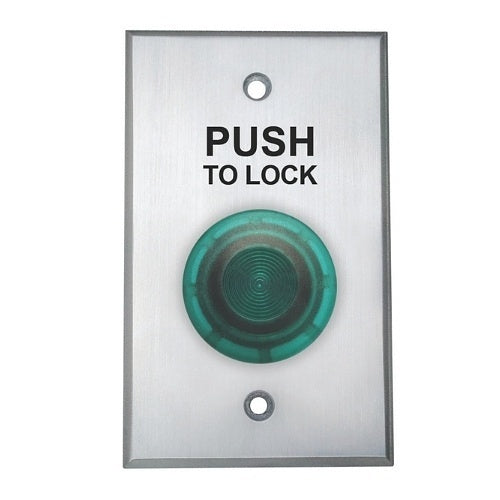 Camden CM-3050G/8 Single Gang, Green, Push/Pull, N/O and N/C, Maintained