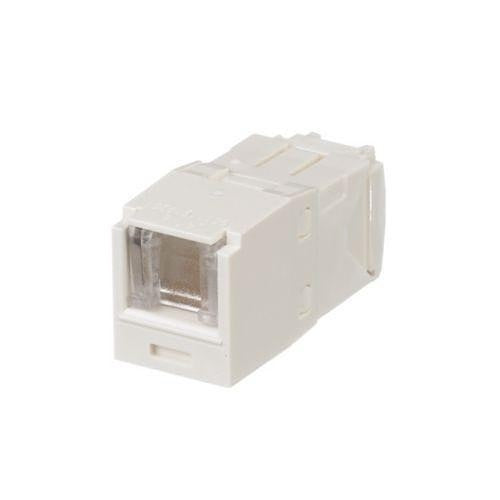 Panduit CJH688TGIW CAT6 Spring Shuttered Keystone Jack, TG Style, In-Wall Installation