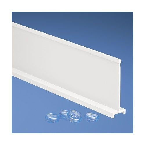 Panduit NNC75DWH2 Cable Management, Solid Duct Divider Wall Halogen-Free, 7