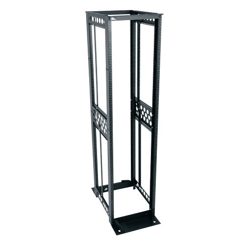Middle Atlantic R412-3830B R4 Series 4-Post Open Frame Rack, 30\\" Deep, 38U, Black