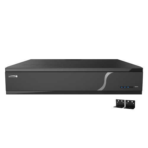 Speco N64NR160TB 64-Channel 4K NVR with Analytics, H.265, 160TB