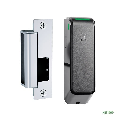 HES ES100-16-IPS-630 Wireless Electric Strike, 1600 Strike, Satin Stainless Steel