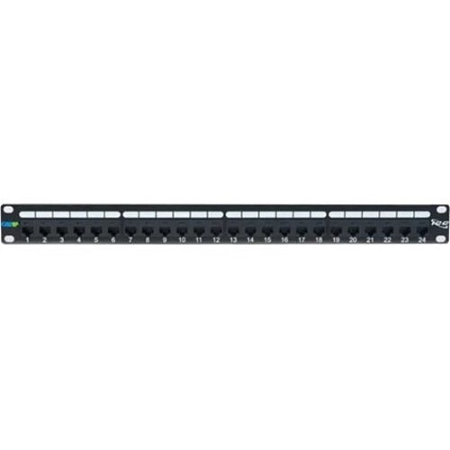 ICC ICMPP0246B Patch Panel, CAT6a, 24-Port, Rms