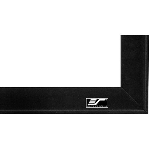 Elite Screens Sable Frame Series CineWhite 100\\" 16:9 4K Ultra HD Wall Mount Fixed Frame Projector Screen
