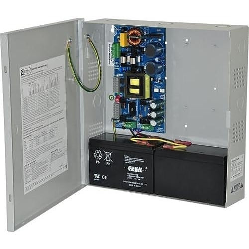Altronix EFLOW104NV Power Supply Charger, Single Output, 24VDC 10A, Aux Output, FAI, LinQ2 Ready, 220VAC, BC300 Enclosure