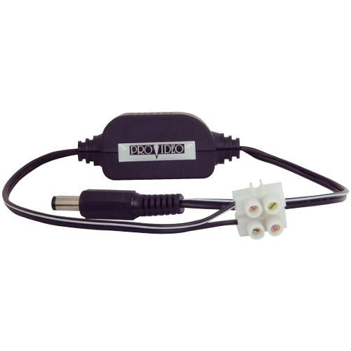 Speco VID2412CONV 24VAC to 12VDC CCTV Power Converter with DC Plug Cable