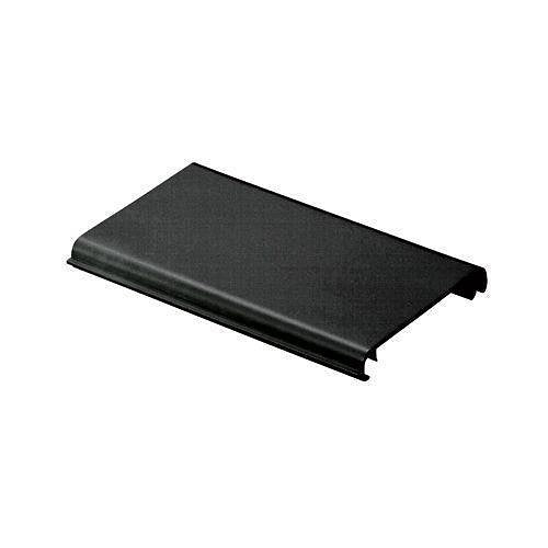 Panduit FRHC4BL6 Snap-On Hinged Channel Cover, 4\\", Black
