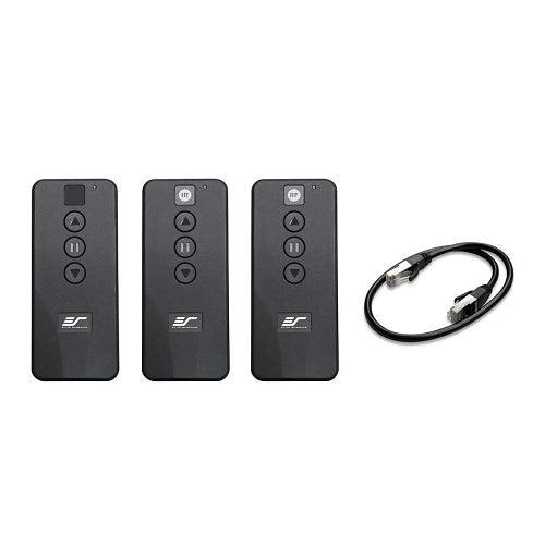Elite Screens STT110XHD4AT-E12 Starling Tab-Tension CineGrey 4D AT Electric Motorized Screen, 110\\"