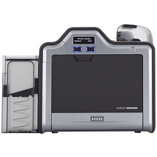 HID FARGO 89655 Double Sided Desktop Direct Thermal / Thermal Transfer Printer, Color Card Print, Ethernet, USB