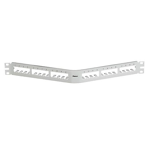 Panduit CPA24WH 24-Port Mini Communication Angled All Metal