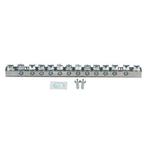 Panduit UGB2/0-414-10 Shelf Mounting & Ground Kits, 10 Port Universal Ground Bar