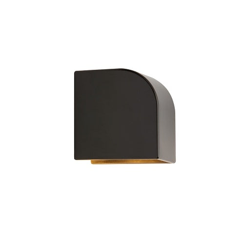 FX Luminaire QL-1LED-FB Modern Collection Series QL LED Down Light, Flat Black