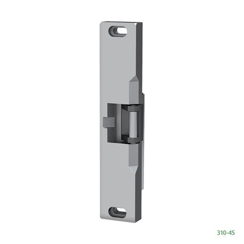 HES 310-4-12D-630 Folger Adam 310-4 Series Hour Fire-Rated Electric Strike, for up to 3/4\\" Pullman Style Latchbolts on Single Doors, PK Keeper Standard, Satin Stainless Steel
