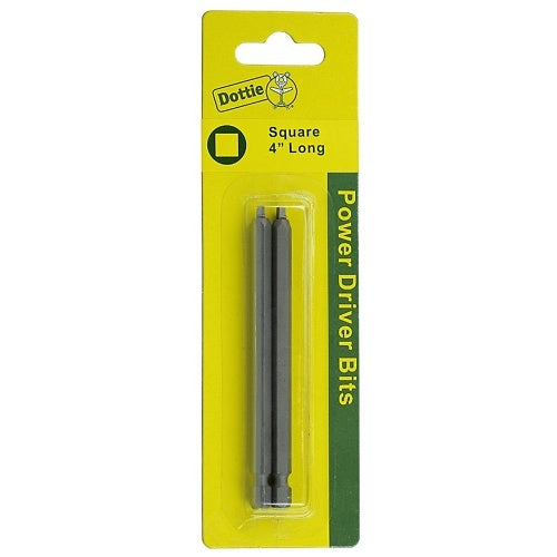 Dottie IB34C #3 x 4-Inch Square Drive Power Bit, Carded