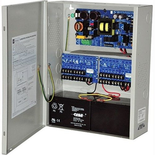 Altronix AL1024ULXPD16CB Power Supply Charger, 16 PTC Class Outputs, 24VDC at 10A, BC400 Enclosure