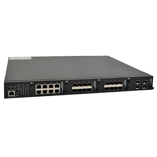 ComNet RLXE4GE24MODMS/8TX Industrial Ethernet Switch, 8X10/100/1000BASE
