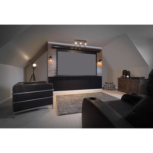 Elite Screens STT150U2HD5-E6 Starling Tab-Tension 2 CineGrey 5D 150\\" 16:9 Motorized ALR Electric Projector Screen, Black