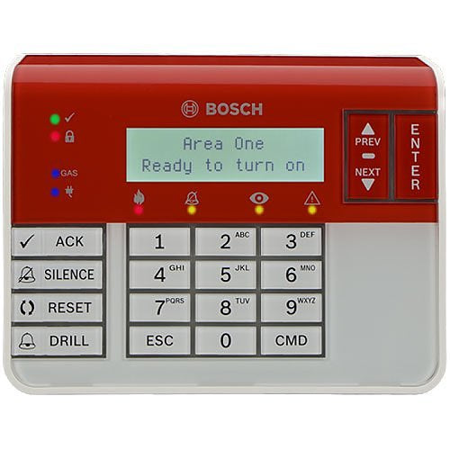 Bosch B926F Fire Keypad, SDI2 Image of DS-B926F