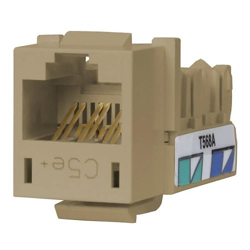 Hubbell HXJ5EEI24 CAT5e Keystone Jack 8POS UNI A/B EI, 24-Pack