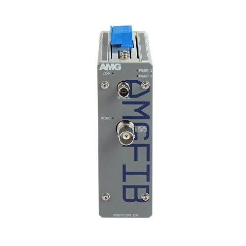 AMG Systems AMGFIB-1VT-S1A AMGFIB Series 1-Channel CVI / TVI / AHD / CVBS Video Transmitter, Singlemode 20Km, 1-Fiber, A-Side