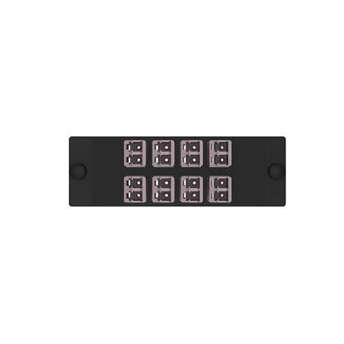 Panduit FAP8WJRORODLCZ 8 Position Keyed Standard Duplex LC Connector