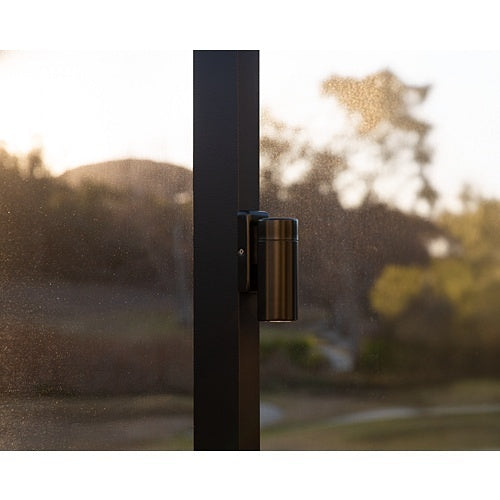 FX Luminaire ZWZDCDNFB Down Light with Luxor Zoning/Dimming and Color Control, ZW, ZDC, Flat Black Finish, 10-15V