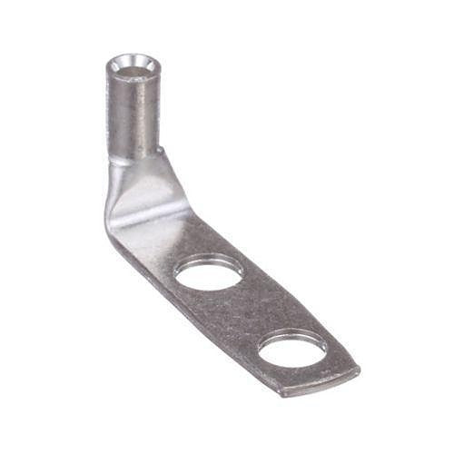 Panduit LCD10-14AF-L Copper Compression Lug, 2 Hole, #10 AWG, Hole