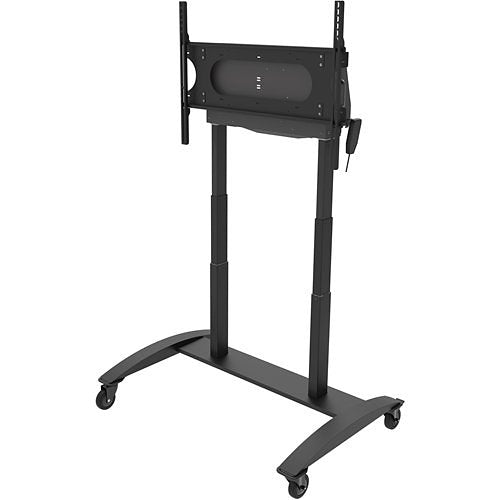 Peerless-Av Motorized Height Adjustable Flat Panel Cart Image of QP-SR598ML3
