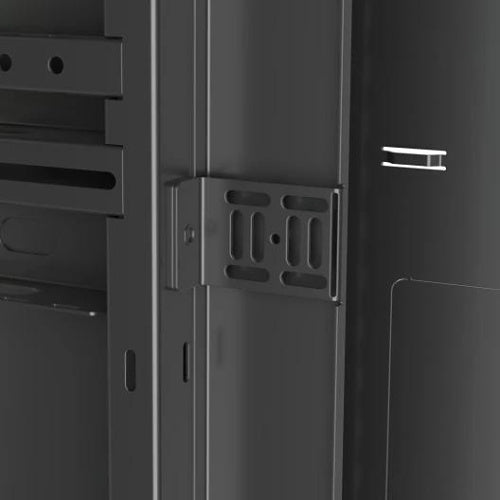 Middle Atlantic DWR-24-17PD Pivoting Rack, Plexi Front Door, 17\\" Depth, Wall Mounted, 24U
