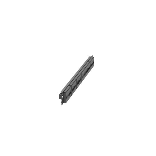 Panduit CP246X88BL CAT6A Coupler Patch Panel, 24-Ports, 1RU, Black