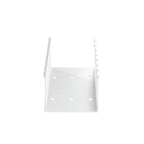Panduit NE4X3WH6 Cable Duct, Halogen-Free, 4x3x6\', White
