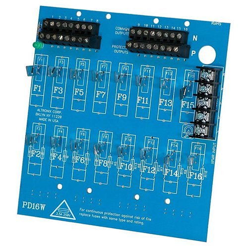 Altronix PD16WCB Power Distribution Module Image of AX-PD16WCB